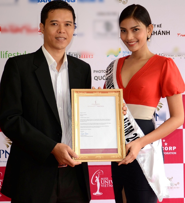Trương Thị May chính thức đại diện Việt Nam dự thi Miss Universe  1