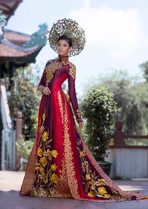 Công bố hình ảnh quốc phục của Trương Thị May tại Miss Universe 5