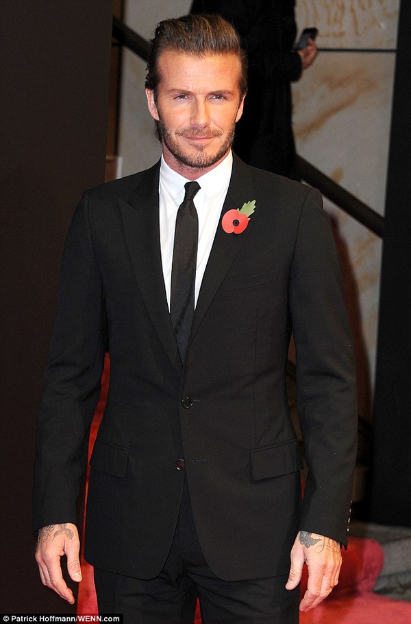 David Beckham vinh danh trong lễ trao giải Người đàn ông của năm 3