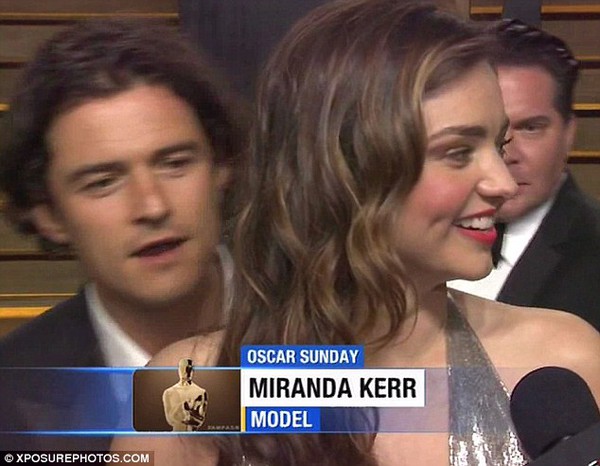 Miranda Kerr và Orlando gượng gạo khi bất ngờ đụng mặt nhau 1