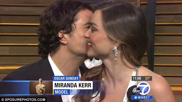 Miranda Kerr và Orlando gượng gạo khi bất ngờ đụng mặt nhau 3