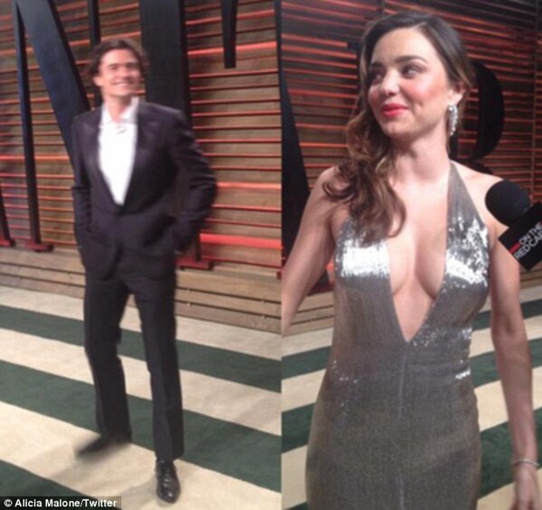 Miranda Kerr và Orlando gượng gạo khi bất ngờ đụng mặt nhau 4