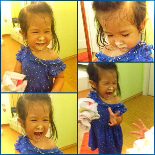Con gái xinh như búp bê nhà Huy Khánh vừa tròn 2 tuổi 4