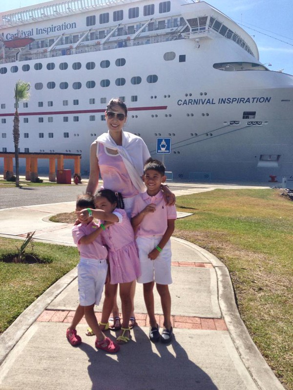 Gia đình Hà Kiều Anh đi nghỉ trên du thuyền sang trọng 8