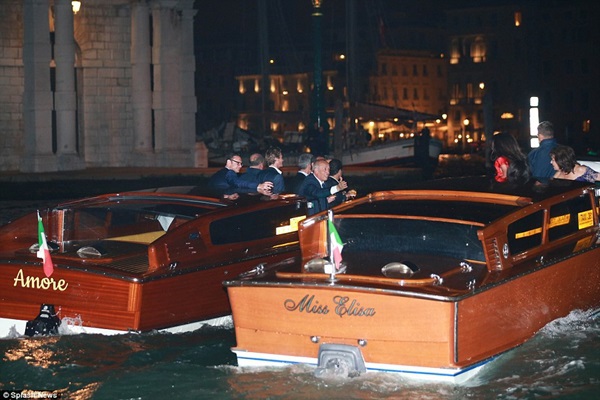 Vợ chồng George Clooney tổ chức tiệc chia tay độc thân ở Ý 9