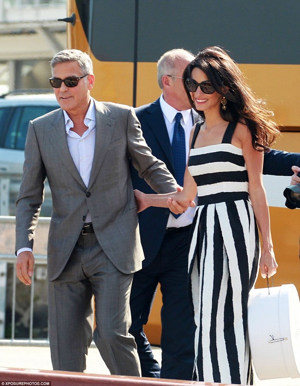 Vợ chồng George Clooney tổ chức tiệc chia tay độc thân ở Ý 11
