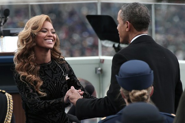 "Nổi da gà" nghe Beyonce hát trong lễ nhậm chức của Obama 1