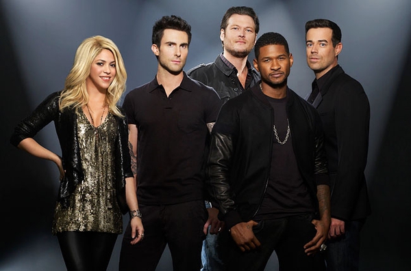 The Voice Mỹ: Shakira và Usher vẫn sẽ ở lại 2