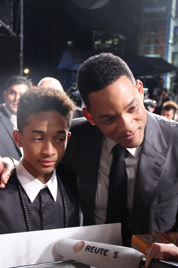 Kathy Uyên tươi tắn bên cha con Will Smith 6