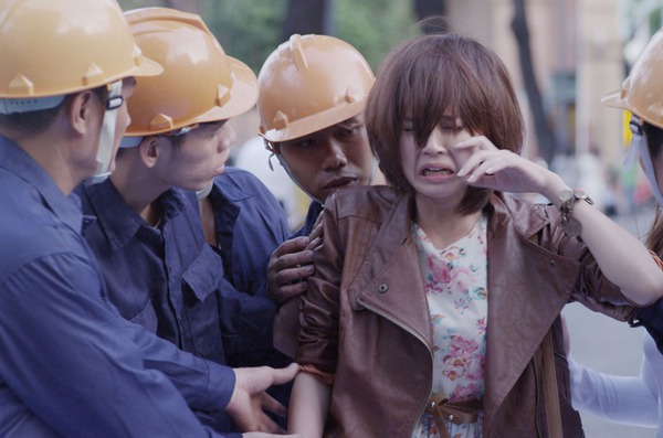 Midu gào khóc trong phim Ngô Quang Hải 8