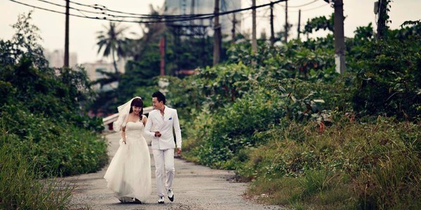 Minh Hằng - Lương Mạnh Hải tung ảnh cưới đẹp như mơ 3