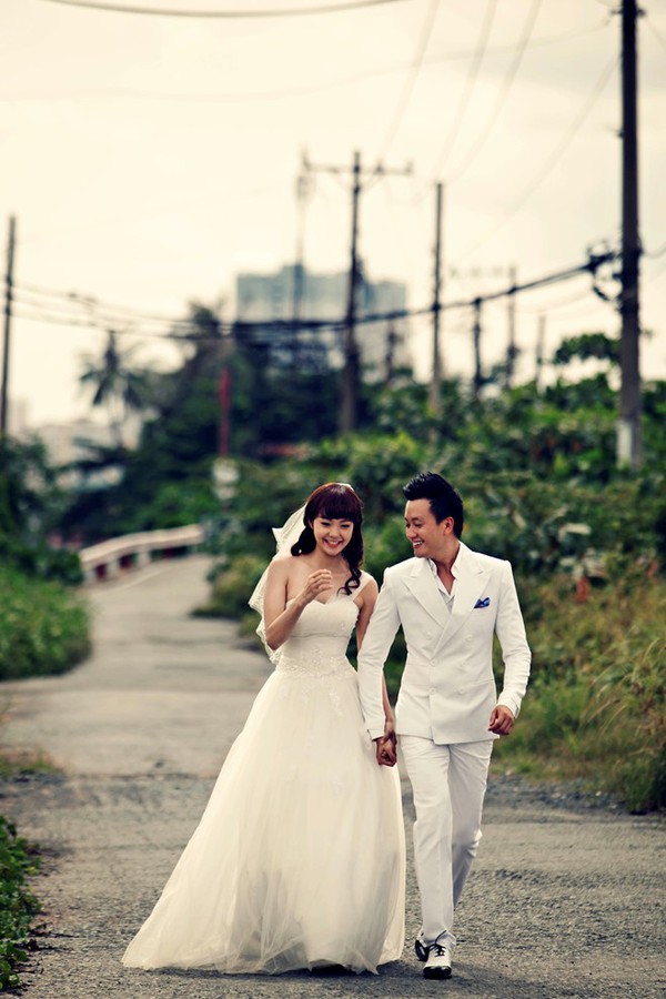 Minh Hằng - Lương Mạnh Hải tung ảnh cưới đẹp như mơ 4