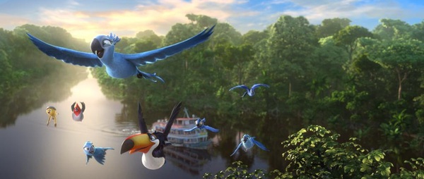 Hậu trường lồng tiếng cực "đỉnh" của "Rio 2" 1