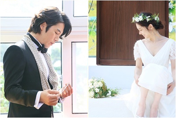 Jang Nara xinh như thiên thần, Jang Hyuk khóc lóc trong đám cưới 4