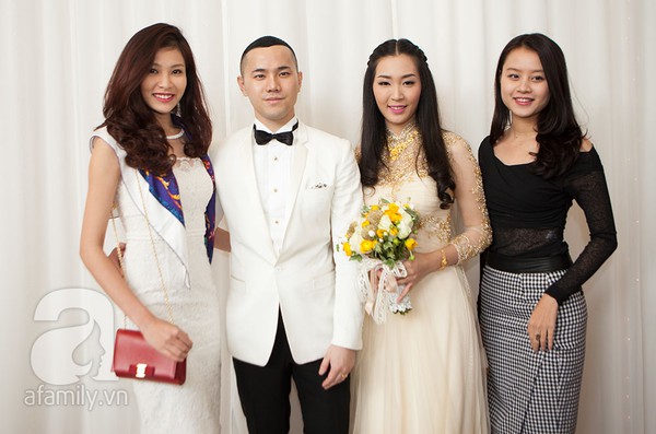 Á hậu Việt Nam 2010 xinh đẹp bên chú rể cực chất trong đám cưới 20