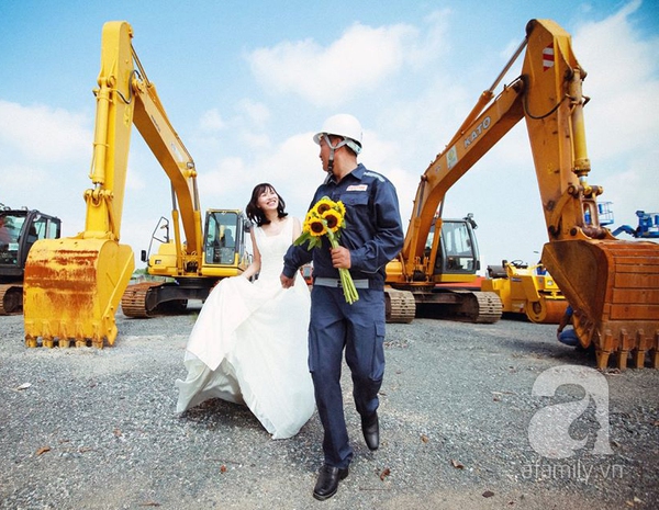ảnh cưới c&ocirc;ng trường