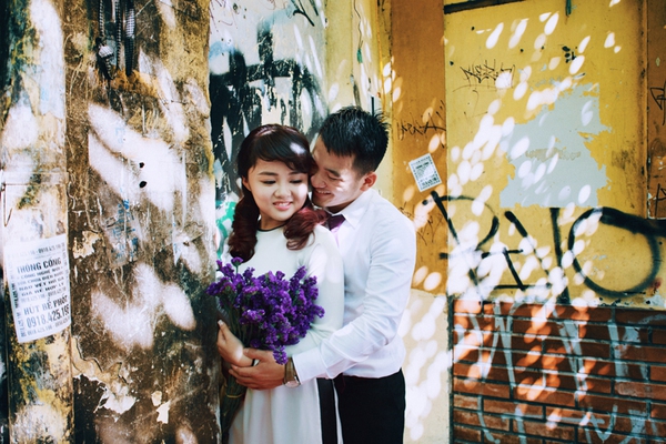 ảnh cưới m&ugrave;a thu