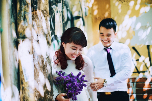ảnh cưới m&ugrave;a thu