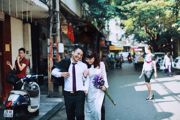 ảnh cưới m&ugrave;a thu