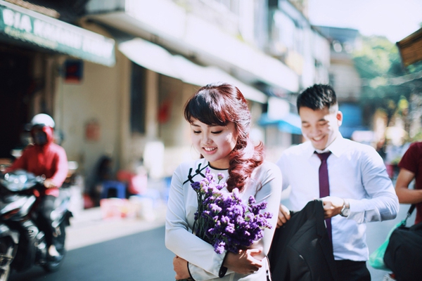ảnh cưới m&ugrave;a thu