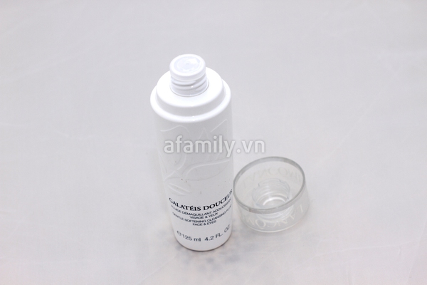 Tẩy trang Lanc&ocirc;me Galat&eacute;is Douceux sử dụng được cho cả da mặt v&agrave; mắt 6