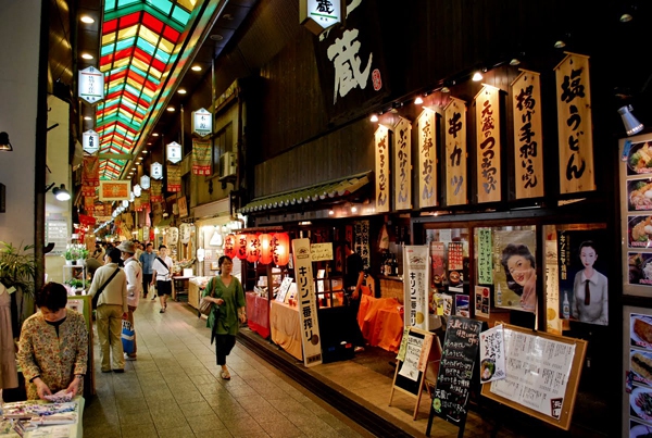 Khu chợ Nishiki, Khu cho nishiki, Điểm du lịch hấp dẫn ở Nhật Bản