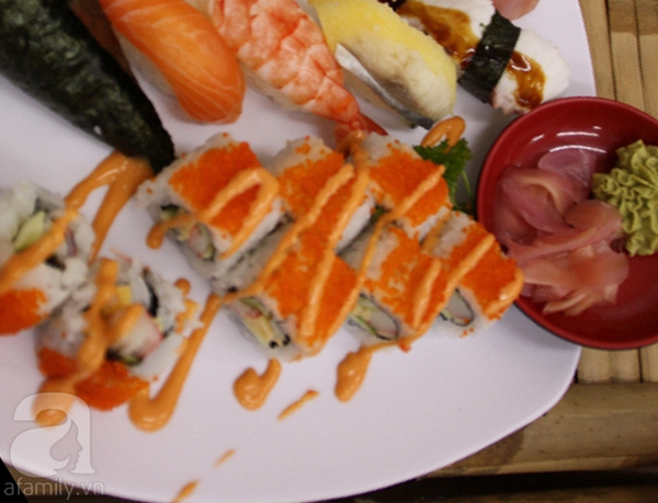 Đi ăn sushi lề đường giá cực bình dân 4