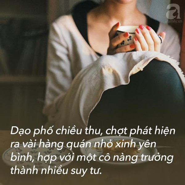 thu về, phố c&oacute; g&igrave; để em cần một v&ograve;ng tay?