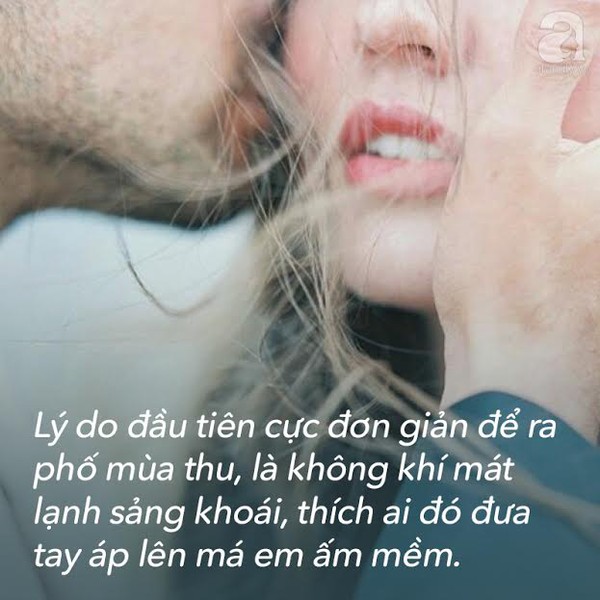 thu về, phố c&oacute; g&igrave; để em cần một v&ograve;ng tay?
