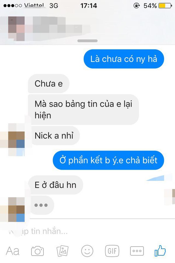 thử lòng người yêu