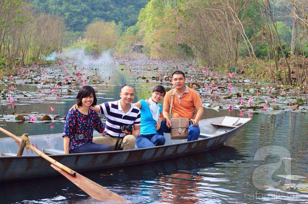 Chùa Hương mùa không lễ hội: Ngắm hoa súng giá 30 ngàn/ thuyền 3