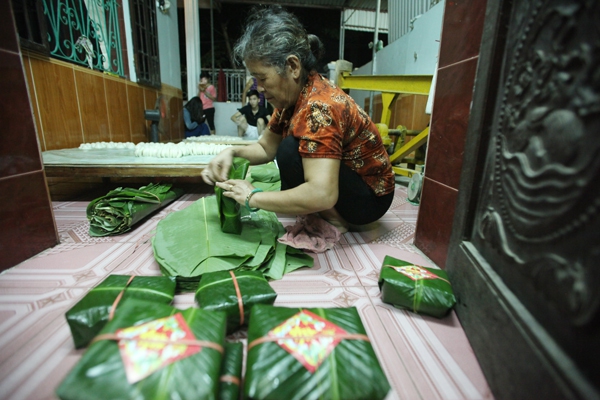 Bánh dày Quán Gánh món ngon của người Tràng An 10