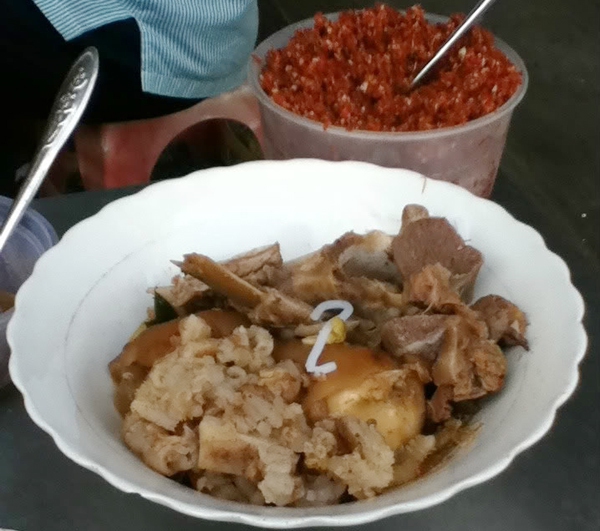 bún bò gân ngon sài gòn