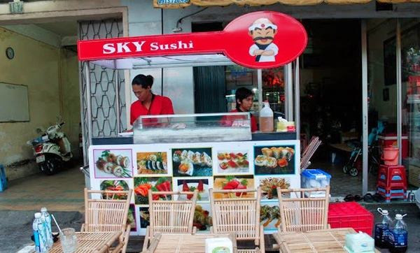 thiên du sky sushi