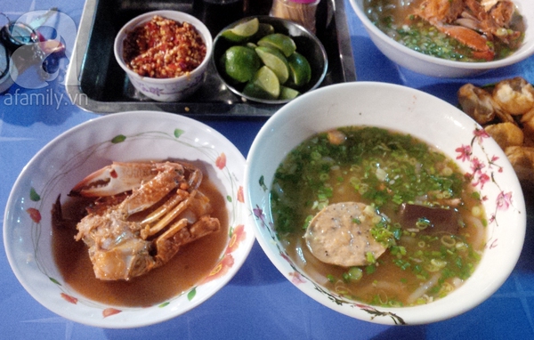 bánh canh ghẹ cầu bông afamily