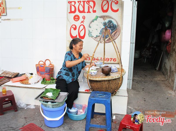 bún ốc nguội bùi thị xuân