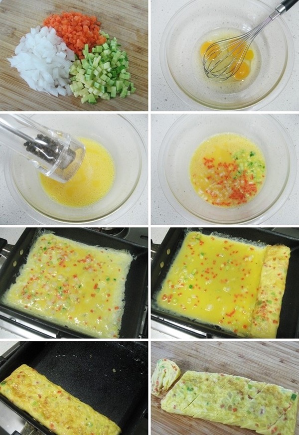 5 cách làm món trứng cuộn đơn giản mà ngon cơm 16