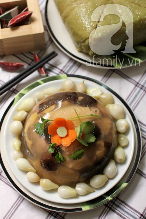 Blogger Phương Vũ chia sẻ cách làm gà nấu đông cực ngon 21