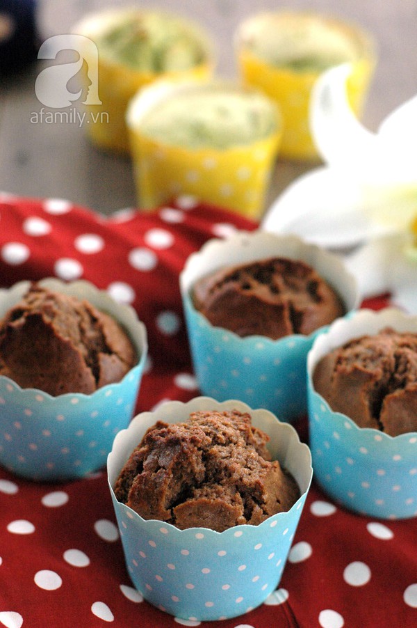 Sáng cuối tuần mời cả nhà bánh Muffin chocolate thơm phức nhé! 17