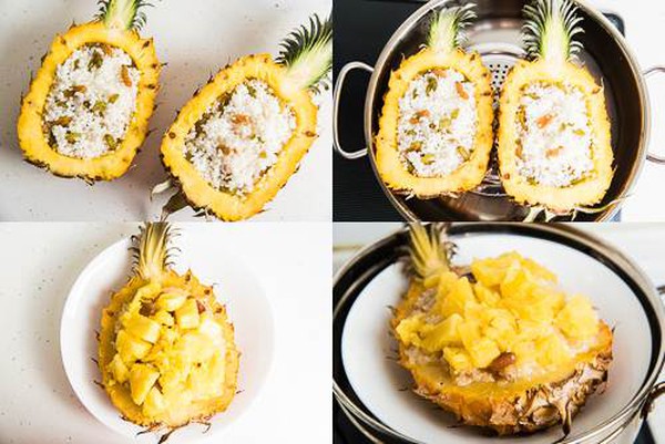 X&ocirc;i hấp tr&aacute;i dứa