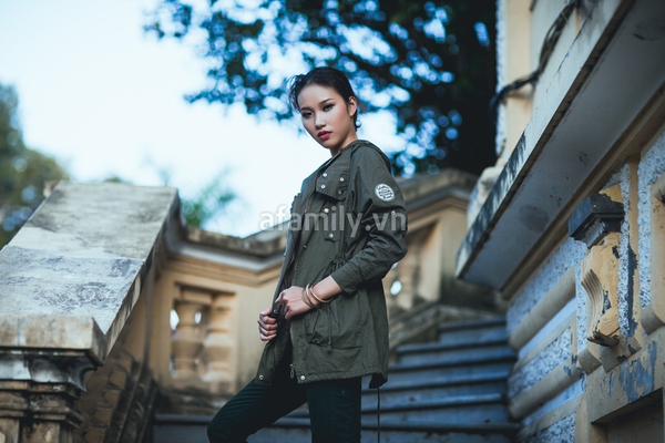 Ng&agrave;y đ&ocirc;ng kh&aacute;c lạ với xu hướng Military 11
