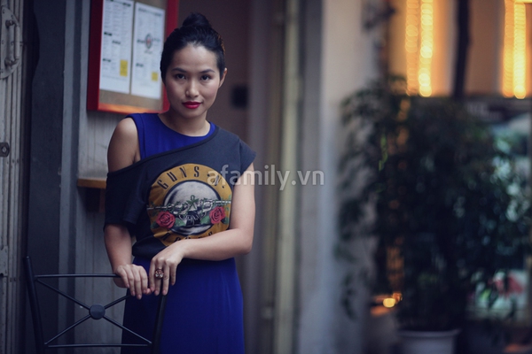 Minh Phương - 31 tuổi, đẹp, tự tin v&agrave; m&ecirc; phong c&aacute;ch... rock 14