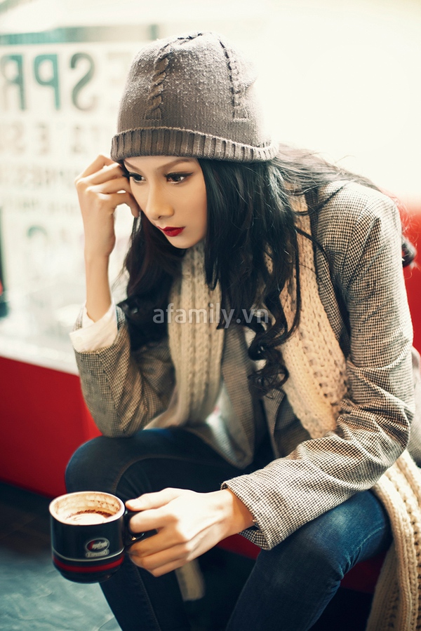 Ngày đầu tuần ấm áp và trẻ trung với layering 8 Ngày đầu tuần ấm áp và trẻ trung với layering 8