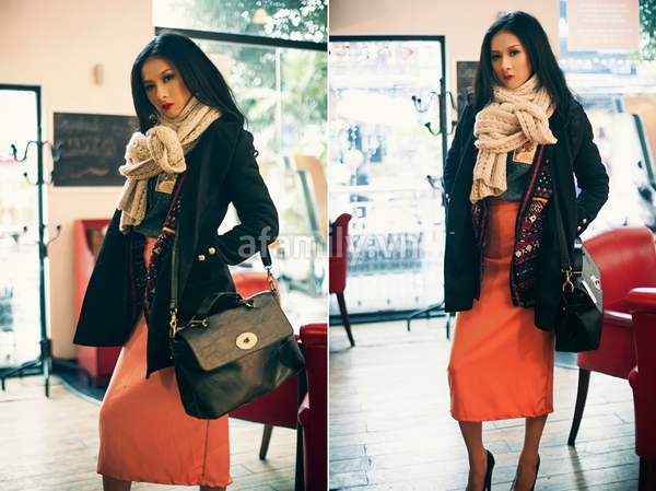 Ngày đầu tuần ấm áp và trẻ trung với layering 3 Ngày đầu tuần ấm áp và trẻ trung với layering 3