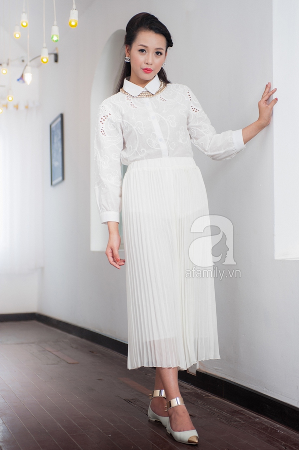 Thanh lịch đầu tuần cùng xu hướng white-on-white 5