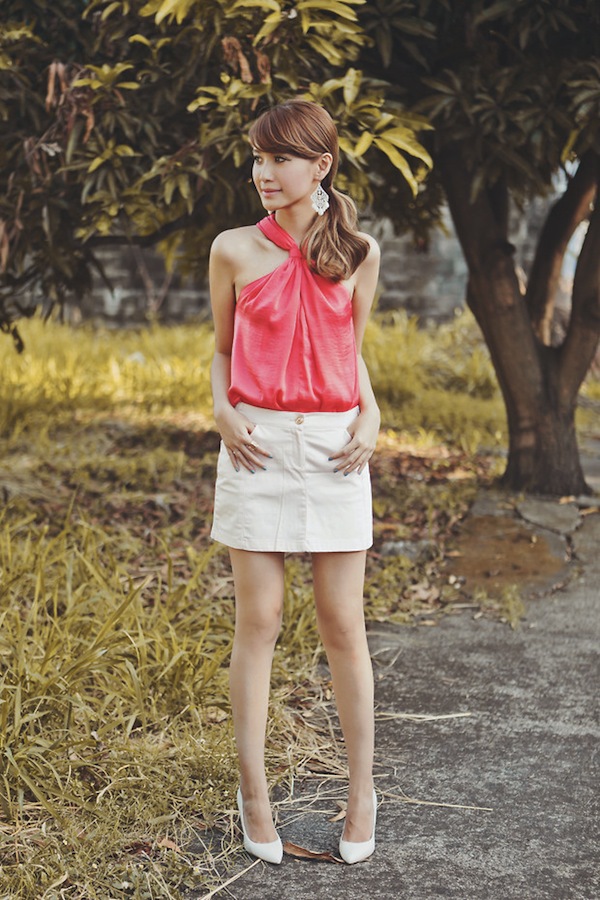 Street style của ph&aacute;i đẹp ch&acirc;u &Aacute; khi th&aacute;ng 4 về  9