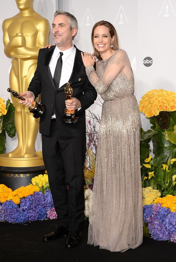 Những hình ảnh đẹp của sao trong phòng báo chí Oscar 2014 9