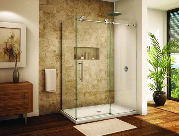Bồn tắm đứng - giải pháp nới rộng không gian cho phòng tắm 2