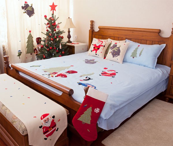 Bộ phụ kiện Giáng sinh đáng yêu cho phòng ngủ 2