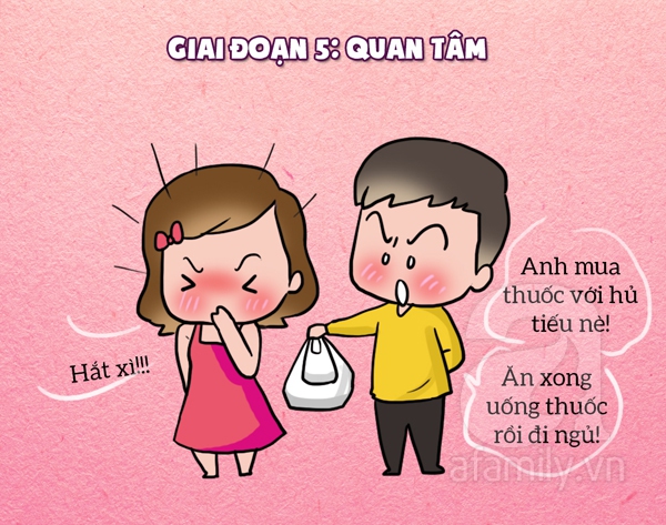 10 giai đoạn của các cặp đôi